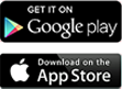 App Store and Google Play